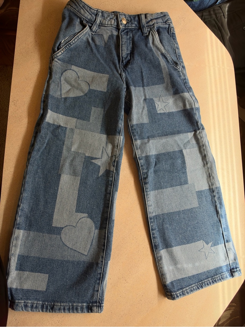 Epic Threads Wide Leg Jeans - Blue